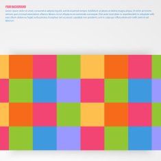 Vector abstract aquares and color Design N12