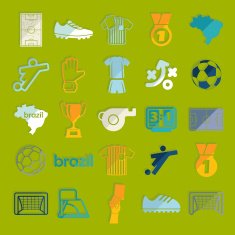 football soccer infographic N436