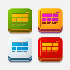 square button interface N37