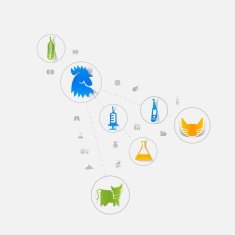 Set of veterinary icons N102