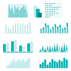 Set of infographic diagram elements for design N4