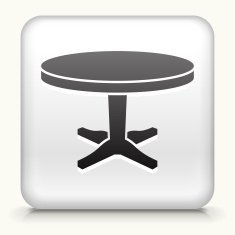 Square Button with Circular Table