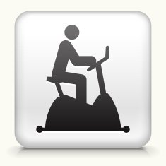 Square Button with Cycle Workout