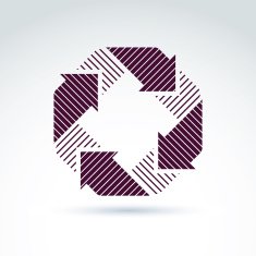 Geometric abstract icon symbol vector graphic design N11