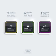 Glossy colorful plastic buttons N5