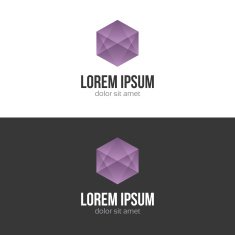 Business abstract logo design template
