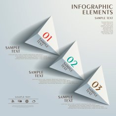 abstract flow chart infographics N34