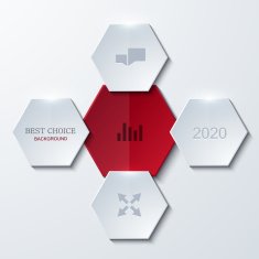 Vector modern infographic element design N3