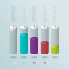 Business Infographics graph Vector Eps 10 N16