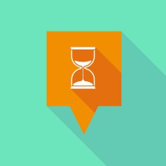Tooltip icon with a sand clock