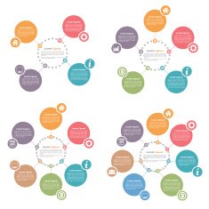 Circle Infographics N19