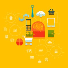 Set of business icons N142