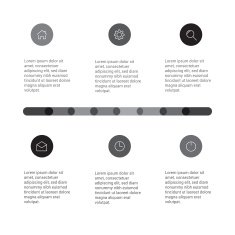 Set of infographic template layouts Flow chart secuence numbered banner N105
