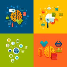 Set of business icons N146