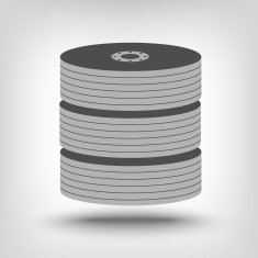 Database storage icon