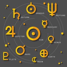 Astrology symbols