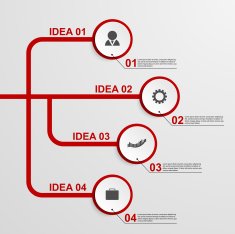 Infographic design template N190