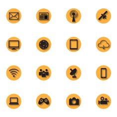 social network communication icon