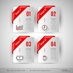 Business infographics template for web design N32