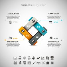 business infographic N496