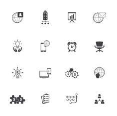 Business Icon Set N146