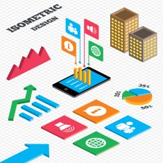 Information sign and group Communication icons N5