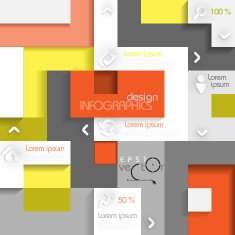 Infographic Template With Place For Your Content Vector Illustration Eps