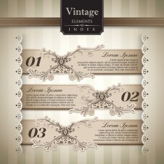 Vintage style Bar Graph N2