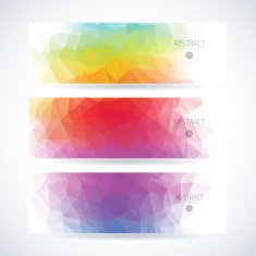 Blue vector template N68