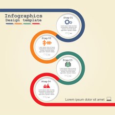 Infographic design template Vector illustration N63