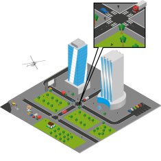 isometric city vector