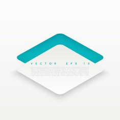 Vector design rhombus on the color N4