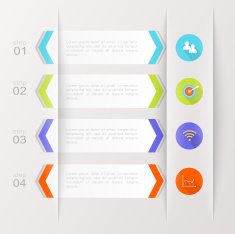 Abstract digital illustration Infographic N30
