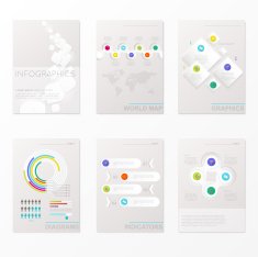 Set of Timeline Infographic Design Templates N30