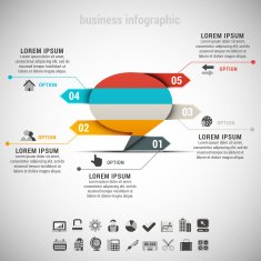Business infographic N500 free image download