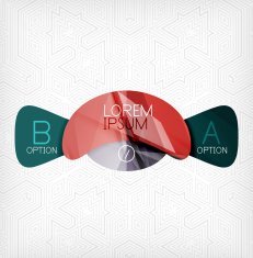 Infographic abstract background N181