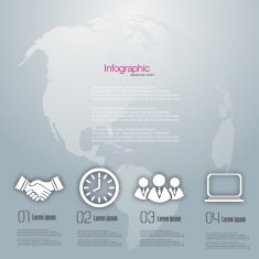Business infographic design N459