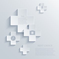 Vector modern cross background Eps 10