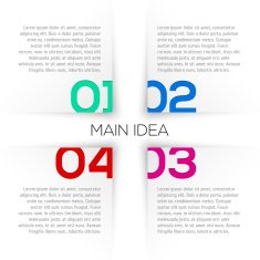 Abstract 3D Infographics N11