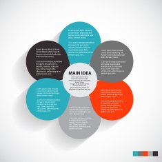 Infographic Templates for Business Vector Illustration N1717