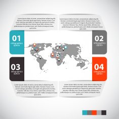 Infographic Templates for Business Vector Illustration N1735