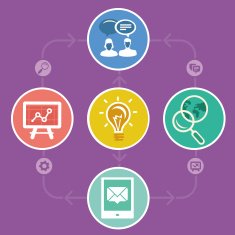 Vector internet marketing strategy