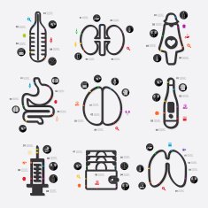 medicine infographic N117