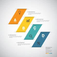 Business infographics template Vector illustration N20