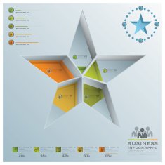 Star Shape Business Infographic N3