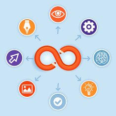 Vector graphic design concept in flat style