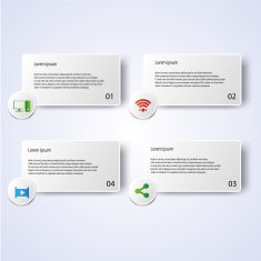 Business Infographic style Vector illustration N38