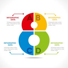 creative number info-graphics N6