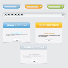 Web UI Controls Elements