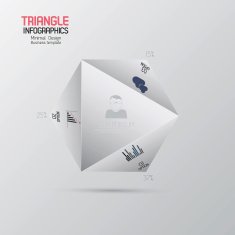Minimal infographics design N29